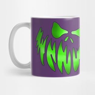 Green face Mug